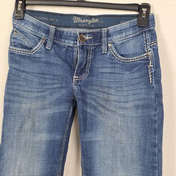 Wrangler Shiloh Ultimate Riding Jeans 3x32 Bootcut - Picture 4 of 12